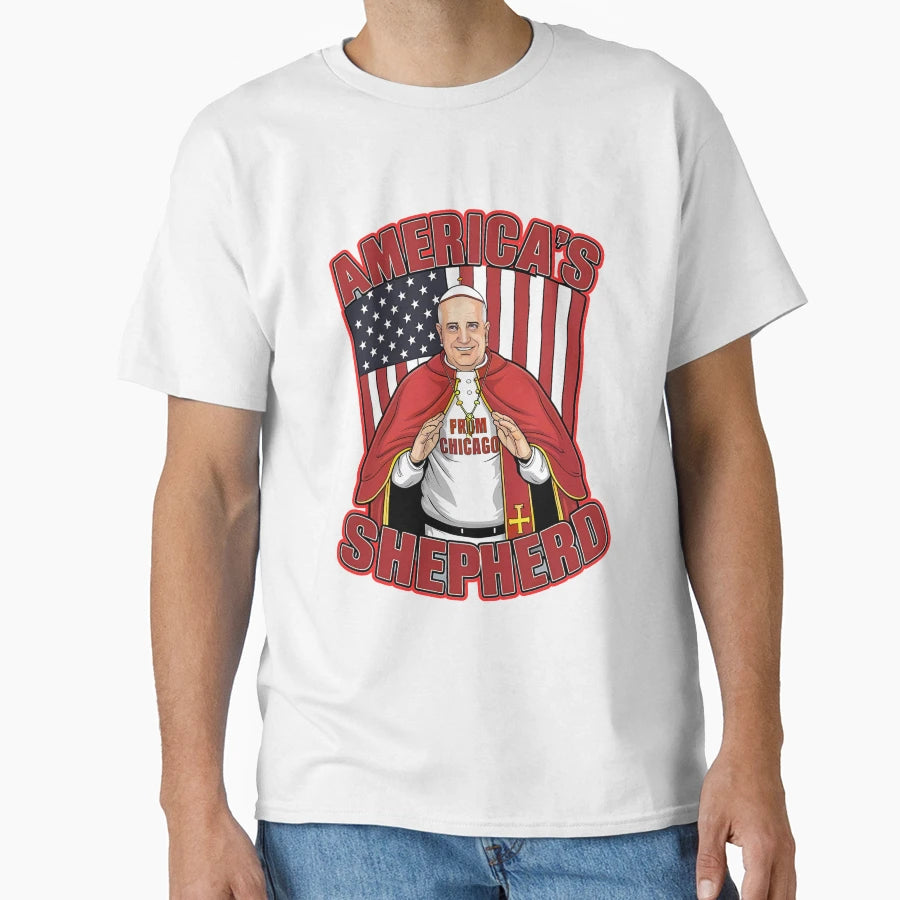 Pope Leo T-Shirt - Fun Novelty Design Unisex - T-Shirt, Sweatshirt, Hoodie