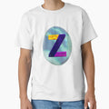 Letter Z Monogram 2 Typography T-Shirt - Minimalist Print for Adults - T-Shirt, Sweatshirt, Hoodie