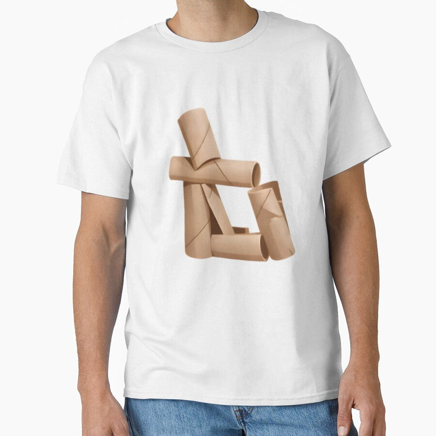 Cardboard figure by Zalan27 - Adult & Kids T-Shirts, Sweatshirts & Hoodies apparel design preview 1
