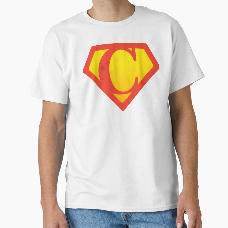 C Letter Super Party Superhuman T-Shirt - Fun Novelty Design Unisex - T-Shirt, Sweatshirt, Hoodie