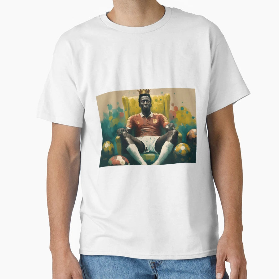 Pele T-Shirt - Custom Art Print Men Women - T-Shirt, Sweatshirt, Hoodie