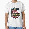 Fantasy Football Champion Ffl T-Shirt - Aesthetic Graphic for Adults - T-Shirt, Sweatshirt, Hoodie