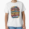 San Francisco Bay Area Golden Gate Stadium T-Shirt - Trendy Graphic Unisex - T-Shirt, Sweatshirt, Hoodie