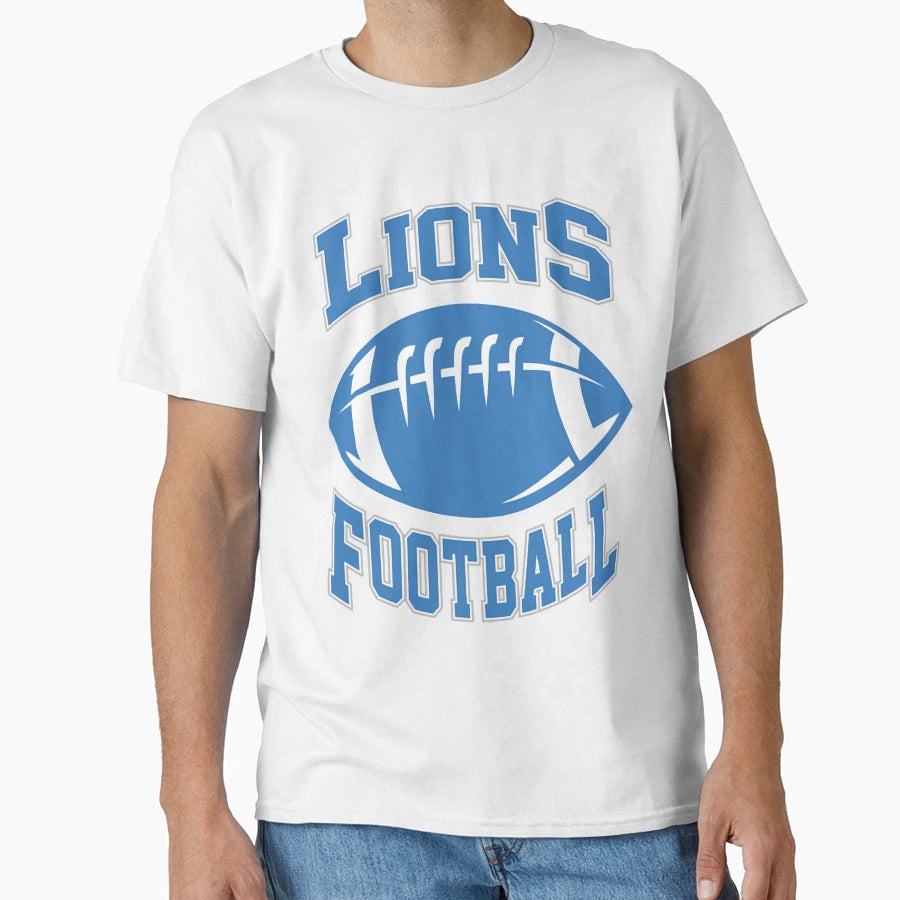 Art Detroit Lions T-Shirt - Novelty Apparel Unisex - T-Shirt, Sweatshirt, Hoodie