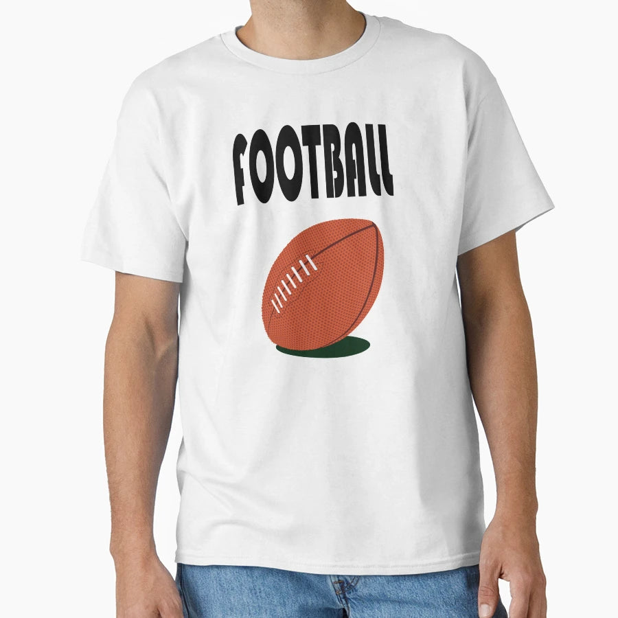 Football T-Shirt - Custom Art Print Men Women - T-Shirt, Sweatshirt, Hoodie
