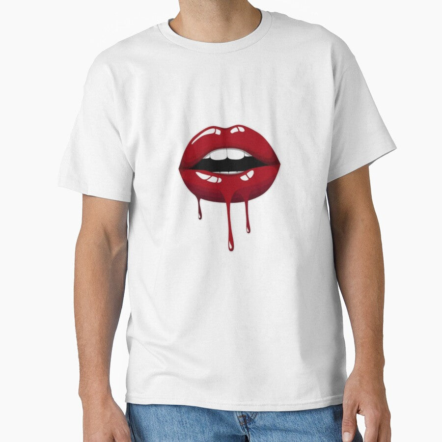 Lips Classic by DesignDreamerr - Adult & Kids T-Shirts, Sweatshirts & Hoodies apparel design preview 1