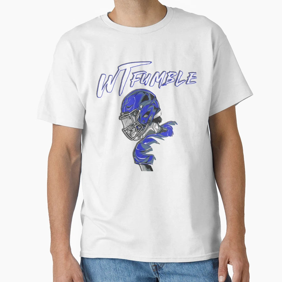What Fumble Blue T-Shirt - Fun Novelty Design Men Women - T-Shirt, Sweatshirt, Hoodie