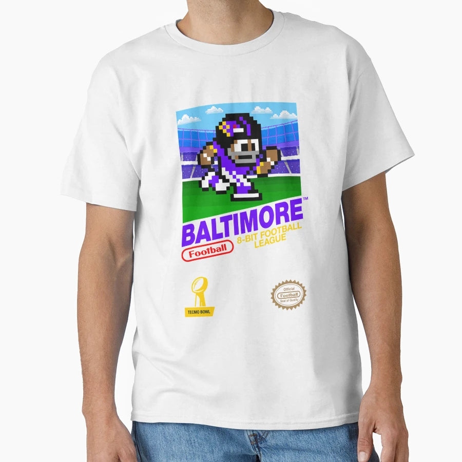 Baltimore Ravens T-Shirt - Novelty Apparel for Adults - T-Shirt, Sweatshirt, Hoodie