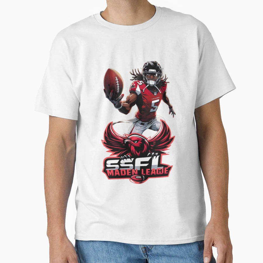 5 Falcons Wr T-Shirt - Trendy Graphic for Adults - T-Shirt, Sweatshirt, Hoodie