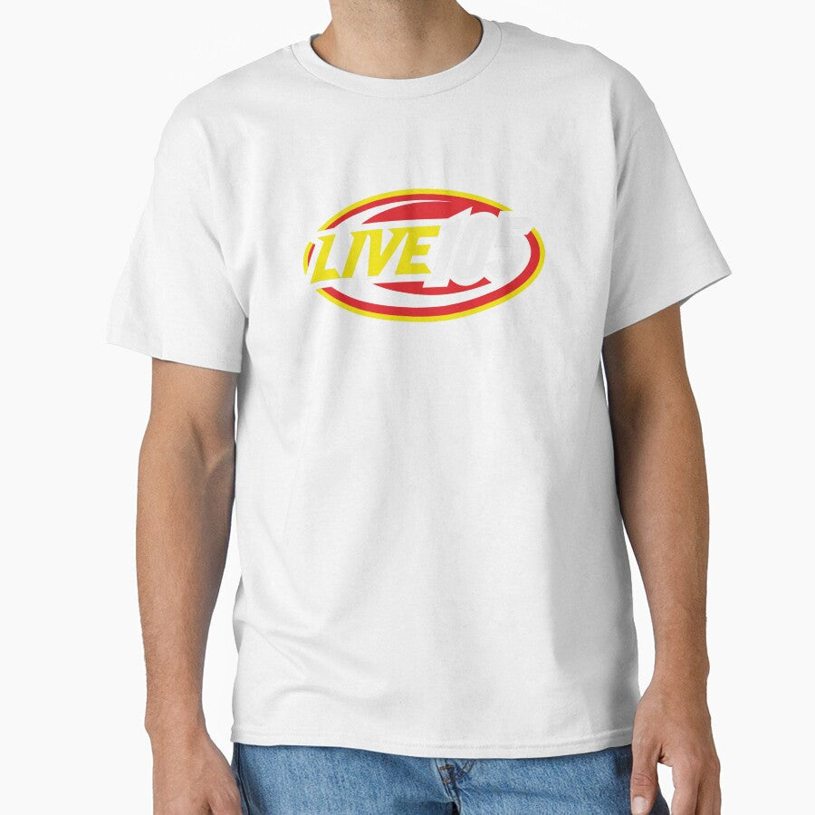 LIVE 105 3 by BAY AREA RETRO DESIGNS - Adult & Kids T-Shirts, Sweatshirts & Hoodies apparel design preview 1