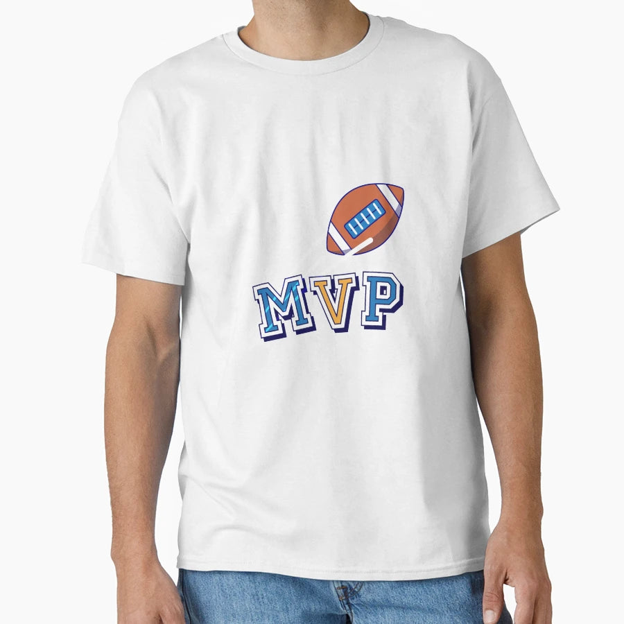 Mvp American Football Player Birthday T-Shirt - Novelty Apparel for Adults - T-Shirt, Sweatshirt, Hoodie