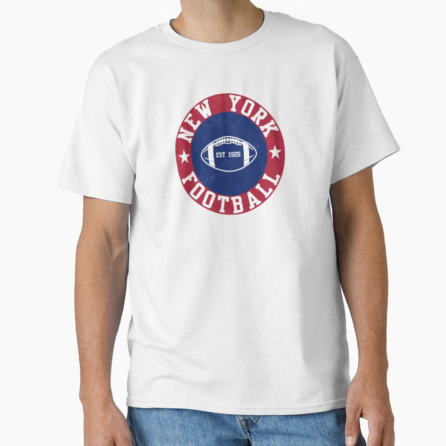 New York Football T-Shirt - Aesthetic Graphic for Adults - T-Shirt, Sweatshirt, Hoodie