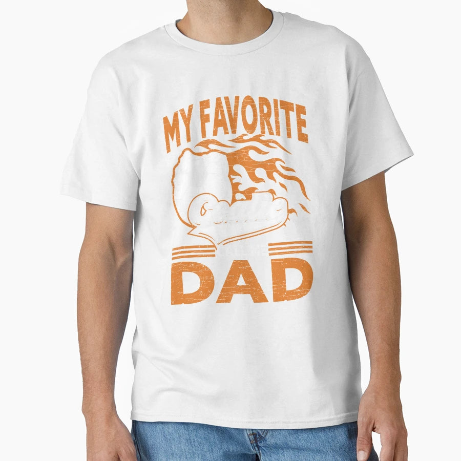 Father Soccer Dad Futbol T-Shirt - Custom Art Print Men Women - T-Shirt, Sweatshirt, Hoodie
