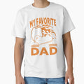 Father Soccer Dad Futbol T-Shirt - Custom Art Print Men Women - T-Shirt, Sweatshirt, Hoodie