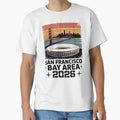 San Francisco Bay Area Golden Gate T-Shirt - Unique Graphic Men Women - T-Shirt, Sweatshirt, Hoodie