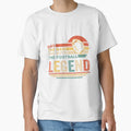 Football Dad Myth Legend T-Shirt - Fun Novelty Design Unisex - T-Shirt, Sweatshirt, Hoodie