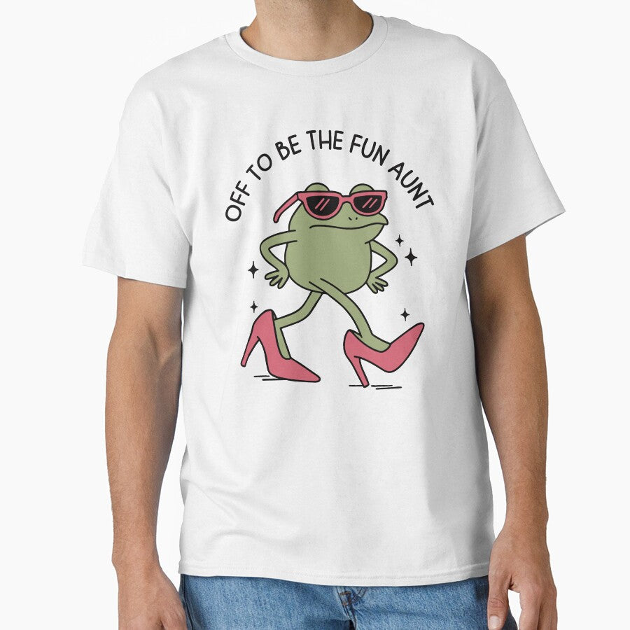Off to Be the Fun Aunt Pregnancy Reveal Gift, Funny - Adult & Kids T-Shirts, Sweatshirts & Hoodies apparel design preview 1