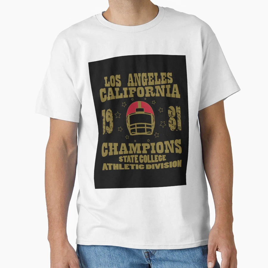 California Los Angeles 1981 T-Shirt - Fun Novelty Design Men Women - T-Shirt, Sweatshirt, Hoodie
