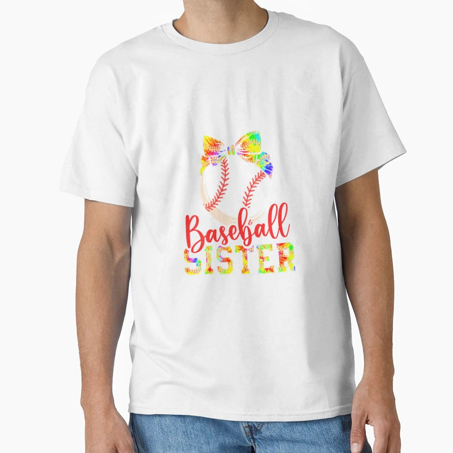 Baseball Sister T-Shirt - Fun Novelty Design for Adults - T-Shirt, Sweatshirt, Hoodie