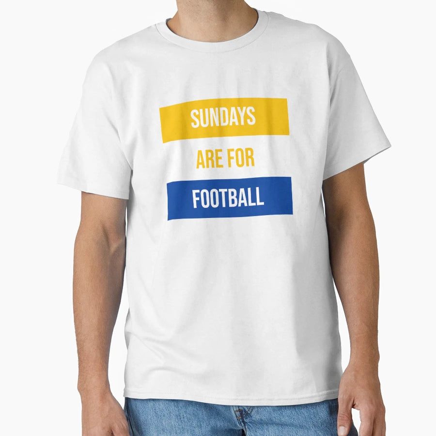 Sundays Are Football T-Shirt - Novelty Apparel Unisex - T-Shirt, Sweatshirt, Hoodie