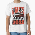 Dallas 2026 Texas Soccer Souvenir V1 T-Shirt - Unique Graphic for Adults - T-Shirt, Sweatshirt, Hoodie
