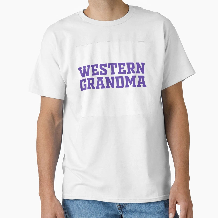 Western University Grandma T-Shirt - Unique Graphic Men Women - T-Shirt, Sweatshirt, Hoodie