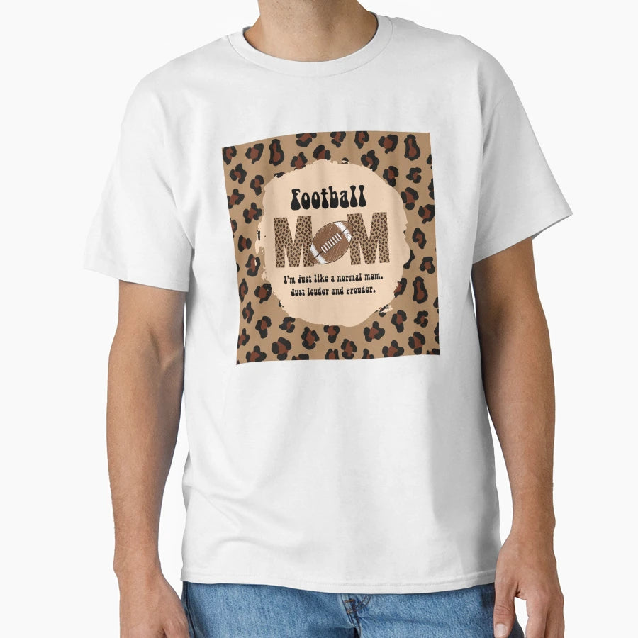 Football Mom T-Shirt - Graphic Print for Adults - T-Shirt, Sweatshirt, Hoodie