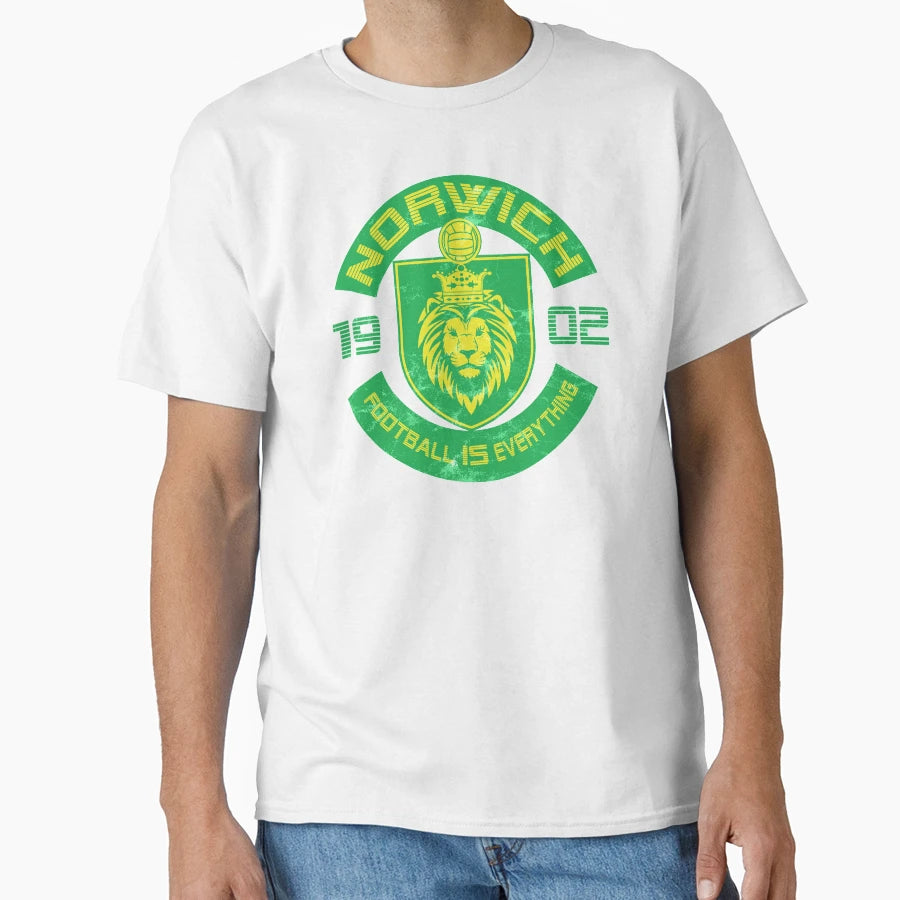 Football Is Everything City Norwich Squad T-Shirt - Custom Art Print Unisex - T-Shirt, Sweatshirt, Hoodie