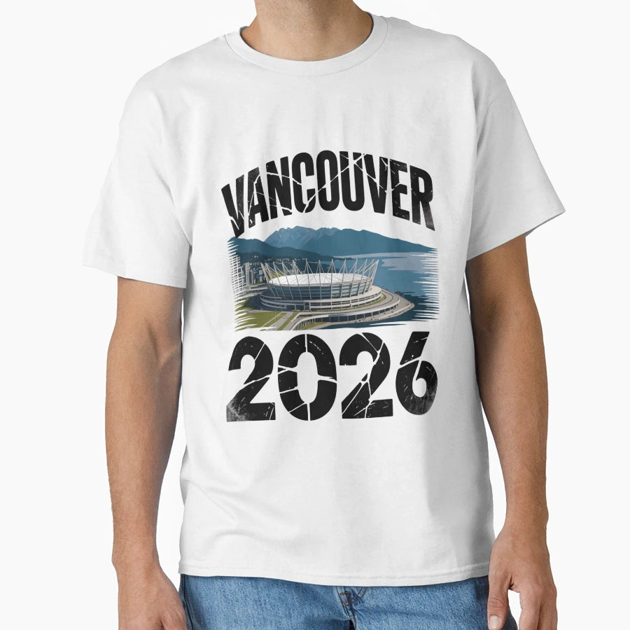Toronto 2026 Skyline V22 T-Shirt - Aesthetic Graphic Unisex - T-Shirt, Sweatshirt, Hoodie