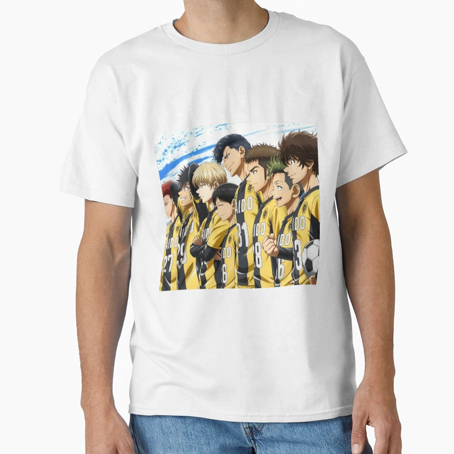 Aoashi Aoi Ashito Anime Aoashi Ao T-Shirt - Fun Novelty Design for Adults - T-Shirt, Sweatshirt, Hoodie