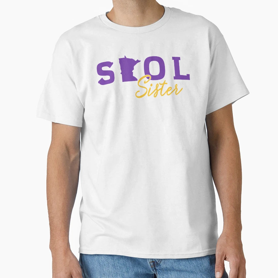 Skol Sister T-Shirt - Unique Graphic for Adults - T-Shirt, Sweatshirt, Hoodie