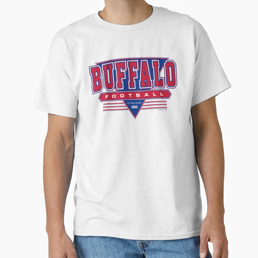 Buffalo Football Bills Inspired 90S T-Shirt - Unique Graphic Men Women - T-Shirt, Sweatshirt, Hoodie