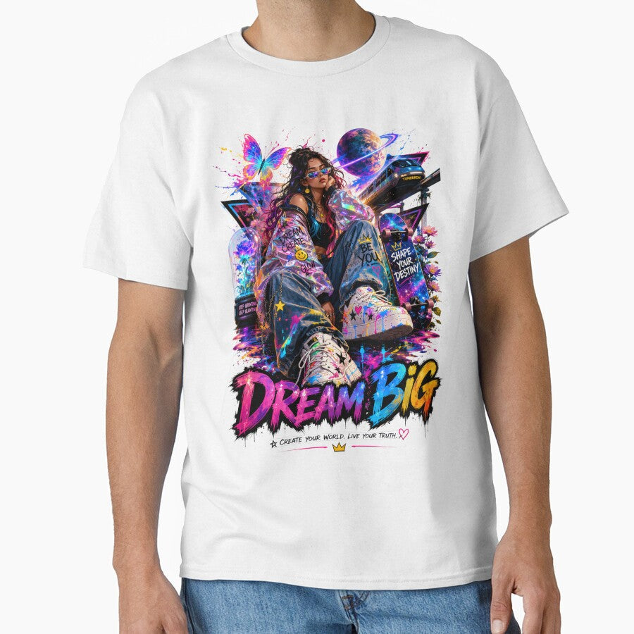 Dream Big streetwear by KLERIKSTORE - Adult & Kids T-Shirts, Sweatshirts & Hoodies apparel design preview 1