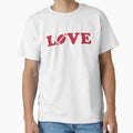 I Love Football Red T-Shirt - Fun Novelty Design Men Women - T-Shirt, Sweatshirt, Hoodie
