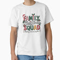 Santas Favorite Human Merry Squad T-Shirt - Trendy Graphic for Adults - T-Shirt, Sweatshirt, Hoodie