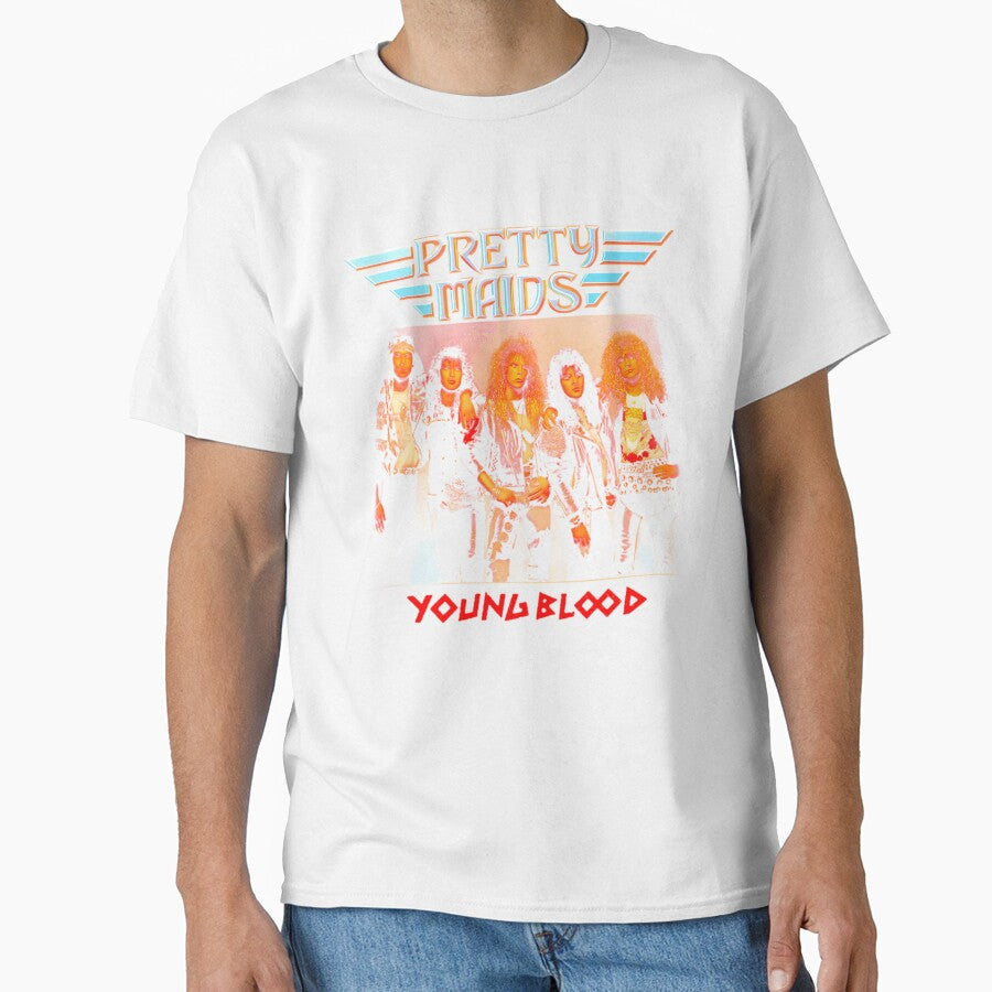 Prettys Maidss Young Blood Band by RaindropsDe - Adult & Kids T-Shirts, Sweatshirts & Hoodies apparel design preview 1