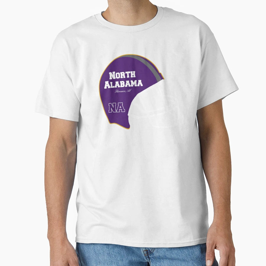 Florence Alabama Al Football Helmet T-Shirt - Minimalist Print Men Women - T-Shirt, Sweatshirt, Hoodie