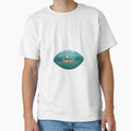 Nfl Ball But This Is Blue T-Shirt - Aesthetic Graphic for Adults - T-Shirt, Sweatshirt, Hoodie