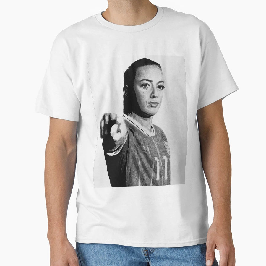 Katie Mccabe Portrait T-Shirt - Graphic Print Unisex - T-Shirt, Sweatshirt, Hoodie