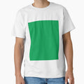Plain Solid Color Green Vivid Medium 3 by mimihuang - Adult & Kids T-Shirts, Sweatshirts & Hoodies apparel design preview 1