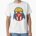 Superhero Popcorn Bucket Funny T-Shirt - Casual Everyday Wear Men Women - T-Shirt, Sweatshirt, Hoodie