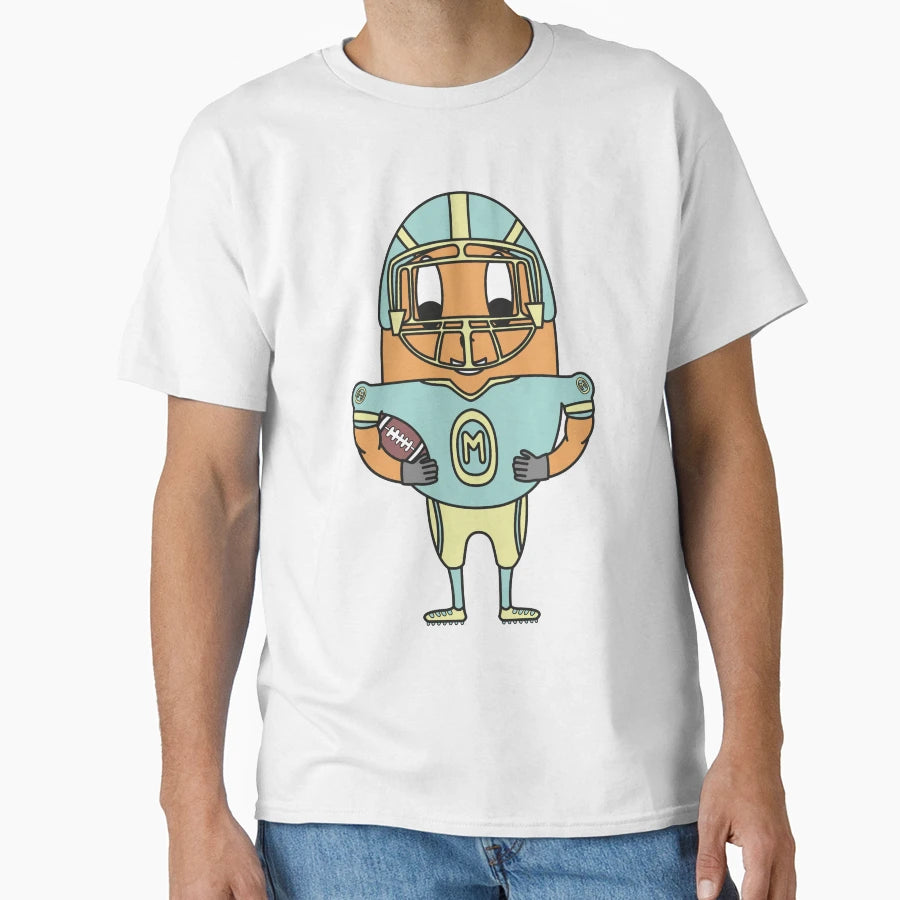 American Football Player Egg T-Shirt - Fun Novelty Design Men Women - T-Shirt, Sweatshirt, Hoodie