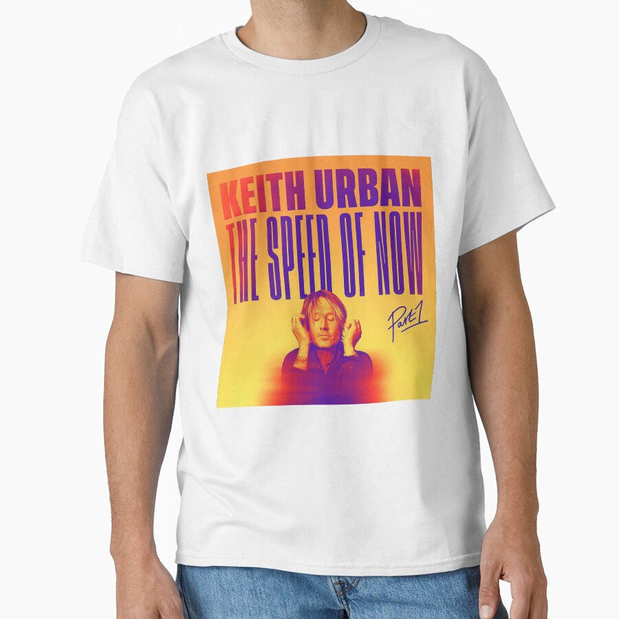 Keith Urban THE SPEED OF NOW by fieldsmarc - Adult & Kids T-Shirts, Sweatshirts & Hoodies apparel design preview 1