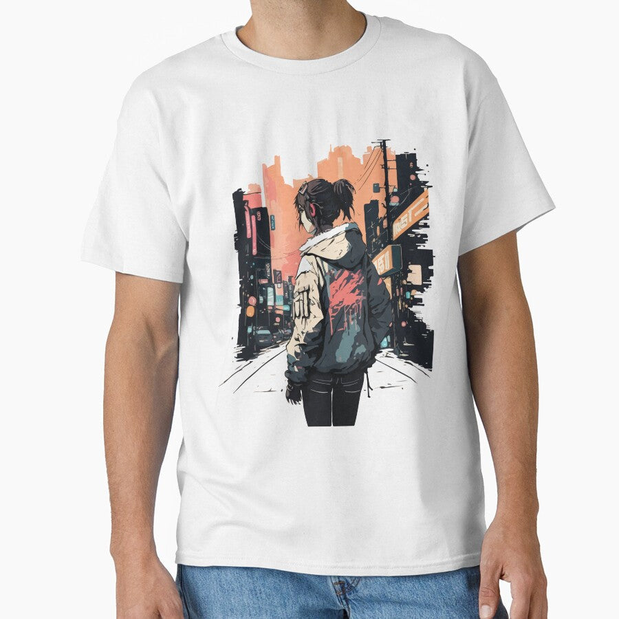 Japanese Street Cyberpunk Tokyo Streetwear by vectrus - Adult & Kids T-Shirts, Sweatshirts & Hoodies apparel design preview 1