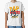 Mens Pap Knows Everything Funny Pap T-Shirt - Custom Art Print Unisex - T-Shirt, Sweatshirt, Hoodie