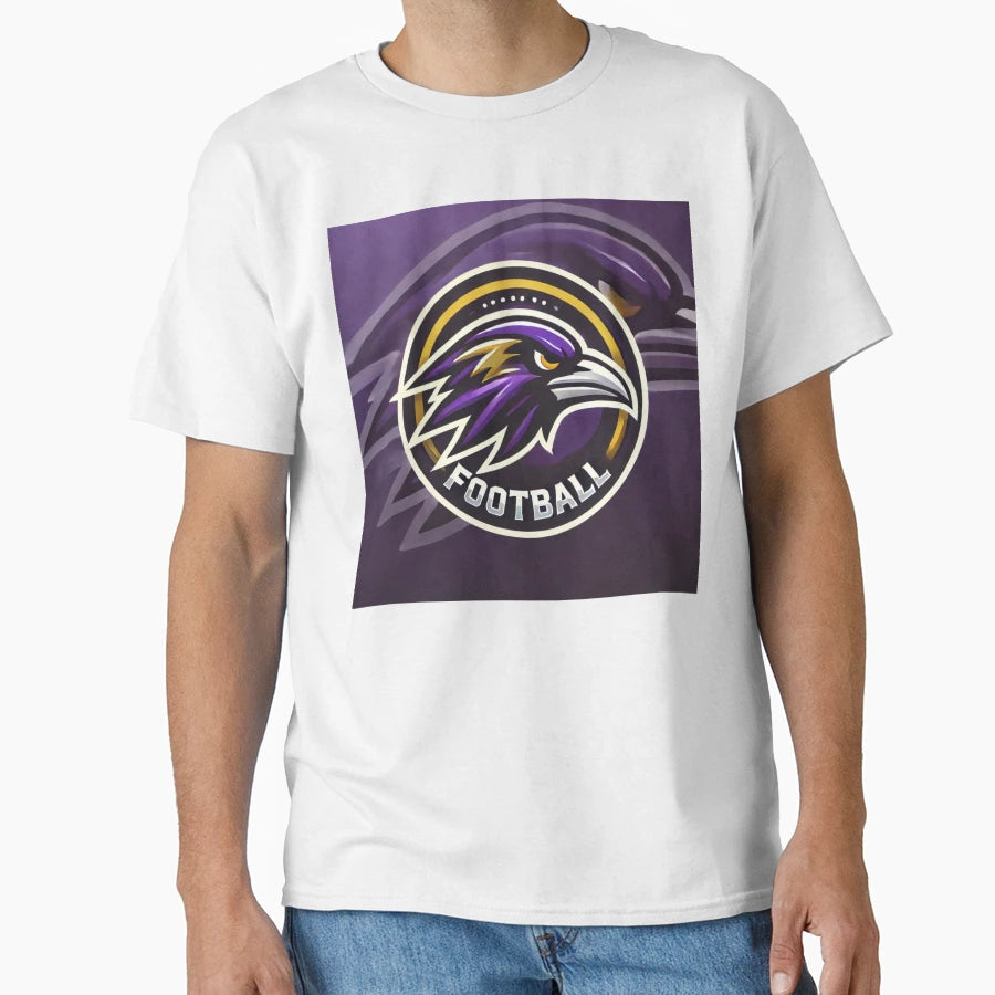 Ravens Football T-Shirt - Novelty Apparel Unisex - T-Shirt, Sweatshirt, Hoodie