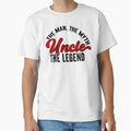 Uncle Myth Legend T-Shirt - Unique Graphic Men Women - T-Shirt, Sweatshirt, Hoodie