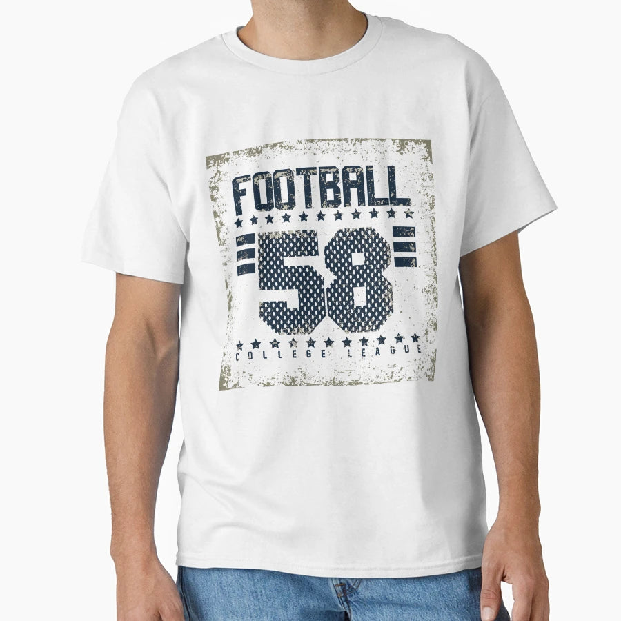 Football College League T-Shirt - Fun Novelty Design for Adults - T-Shirt, Sweatshirt, Hoodie