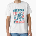 American Football Wall Fame Awesome T-Shirt - Custom Art Print for Adults - T-Shirt, Sweatshirt, Hoodie