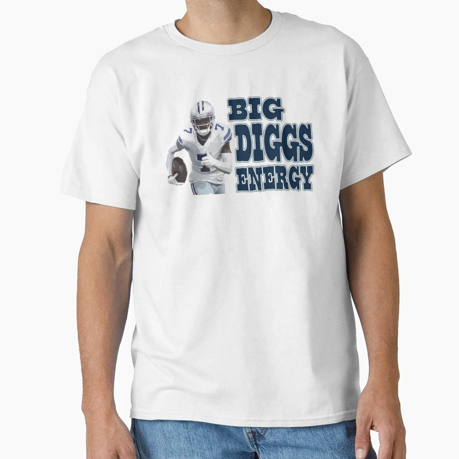 Big Diggs Energy T-Shirt - Unique Graphic Unisex - T-Shirt, Sweatshirt, Hoodie